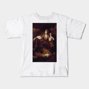 Mrs Siddons as the Tragic Muse by Joshua Reynolds Kids T-Shirt